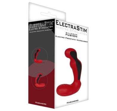 Masażer prostaty - ElectraStim Silicone Fusion Habanero Prostate Massager